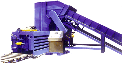 HPA 160 Hydraulic Horizontal Baler for waste paper